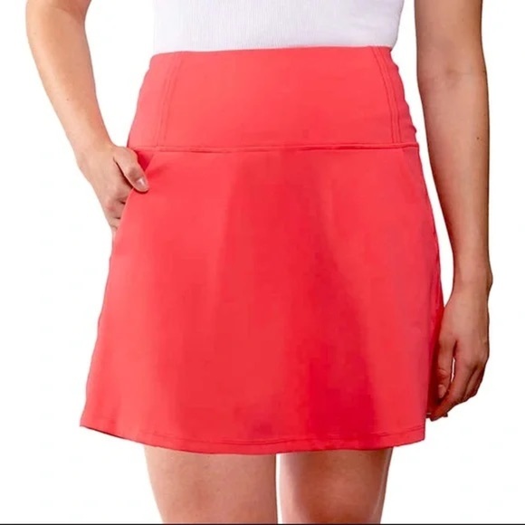 Lole Pull On Active Skort in Coral Size Large Women’s - Picture 12 of 12